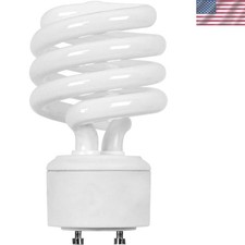 100W Equivalent Daylight Spiral GU24 CFL Light Bulb