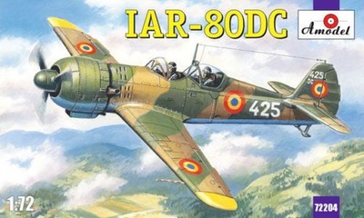 IAR-80DC Romanian training aircraft / 1:72 - Amodel 72204