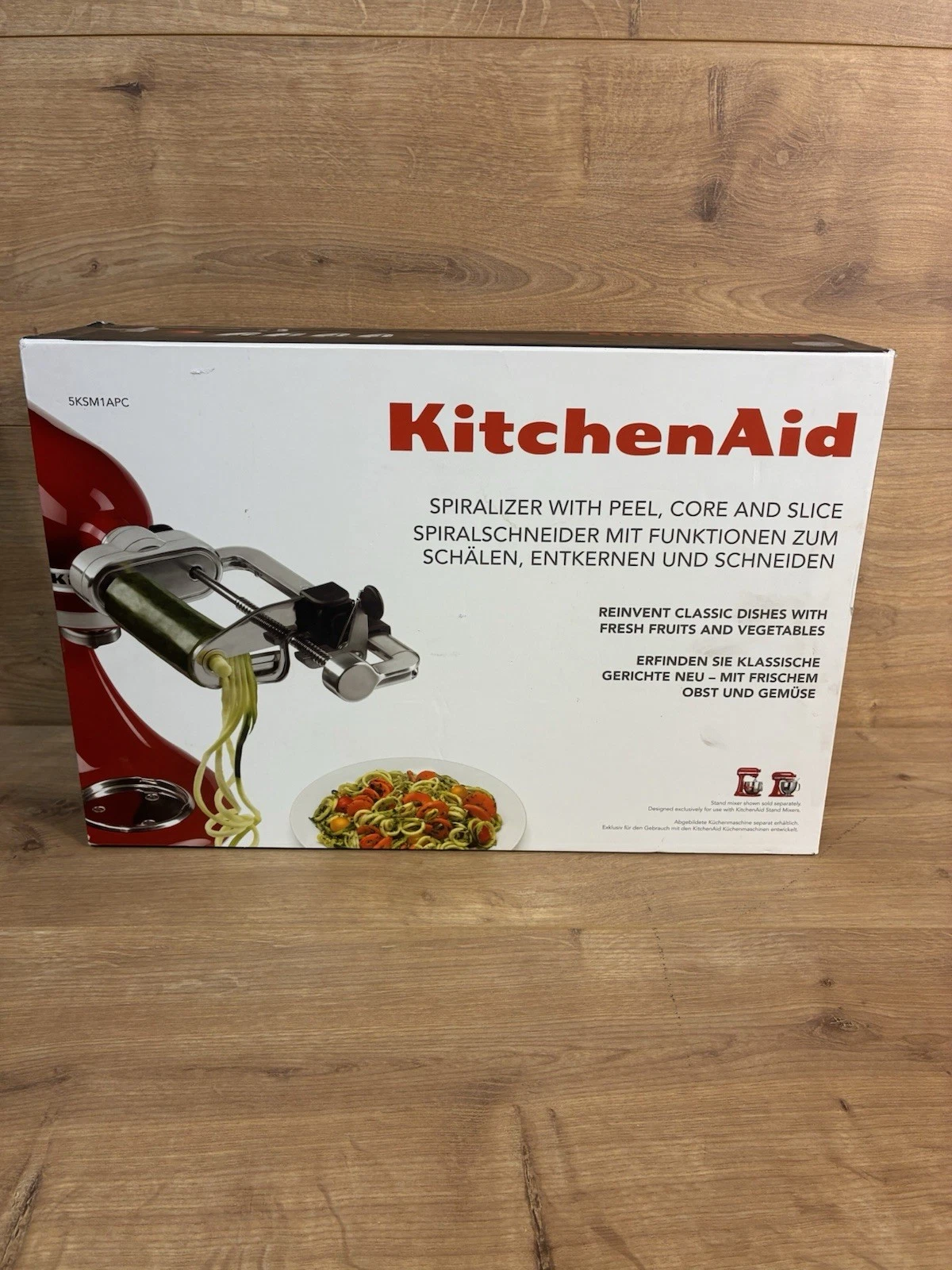 KitchenAid Stand Mixer Slicer and Shredder Attachment 5KSMVSA L13