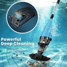 Cordless Pool Spa Vacuum Rechargeable Handheld Cleaner for Swimming Pool