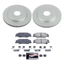 For Chevy Corvette 97-13 PowerStop Z23 Evolution Geomet Plain Rear Brake Kit