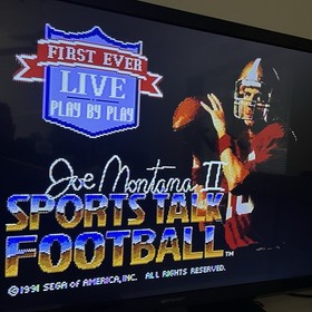 Sega Genesis Model 2 Console Bundle with Controller & 14 Games - MK-1631 Working