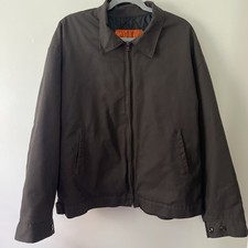 Red Kap Brown Work Coat Size XL
