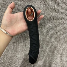 Realistic Heated Dildo Clit Vibrator G-Spot Massager Big Sex Toys For Women