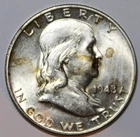 1948-P Franklin Half Dollar - BU - #9002D