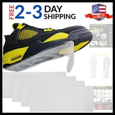 Sole Protector for Sneakers 4 Pack Clear Shoe Bottom Cover Easy Install Stron...
