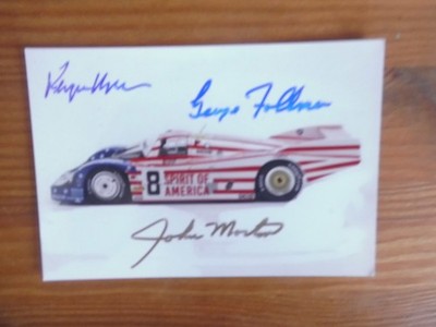 original John Morton & George Follmer & Kmeper Miller- Motorsport