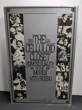 The Celluloid Closet : Homosexuality in the Movies by Vito Russo 1981 PB VG