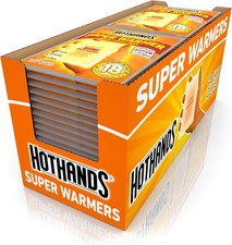 Body Hand Super Warmers - Long Lasting Safe Natural Odorless Air Activated War