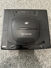 Sega Saturn MK-80200A-50 Console with Controller Black and Power Cable