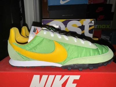 Nike Waffle Racer Green Nebula/Amarillo 10 CN8115-300