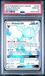 Glaceon GX SV55/SV94 Hidden Fates Shiny Vault Full Art Holo