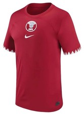Nike Qatar Home Maroon 2022/23 Soccer Jersey