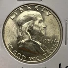 1953 D Franklin Half Dollar CH BU