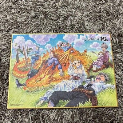 Black Clover Exhibition Mini Shikishi
