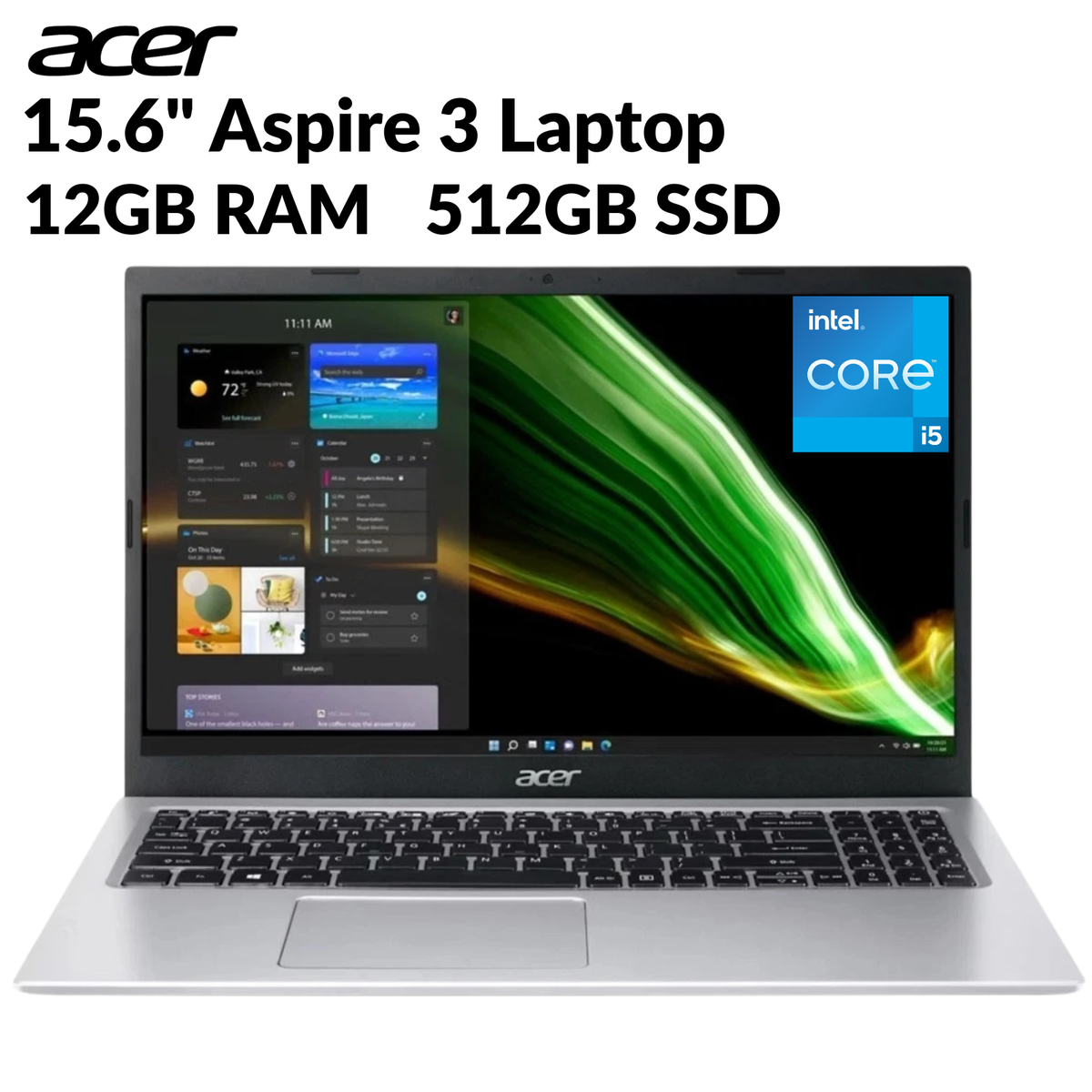 Acer Aspire 3 Laptop 15.6