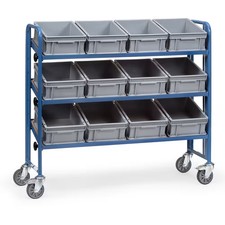 Wózek montażowy Fetra 2884 z 12 euroskrzynkami