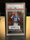2024 Leaf Eli Manning Jaxson Dart New York Giants Dual Auto PSA 10 Pop 1 /8