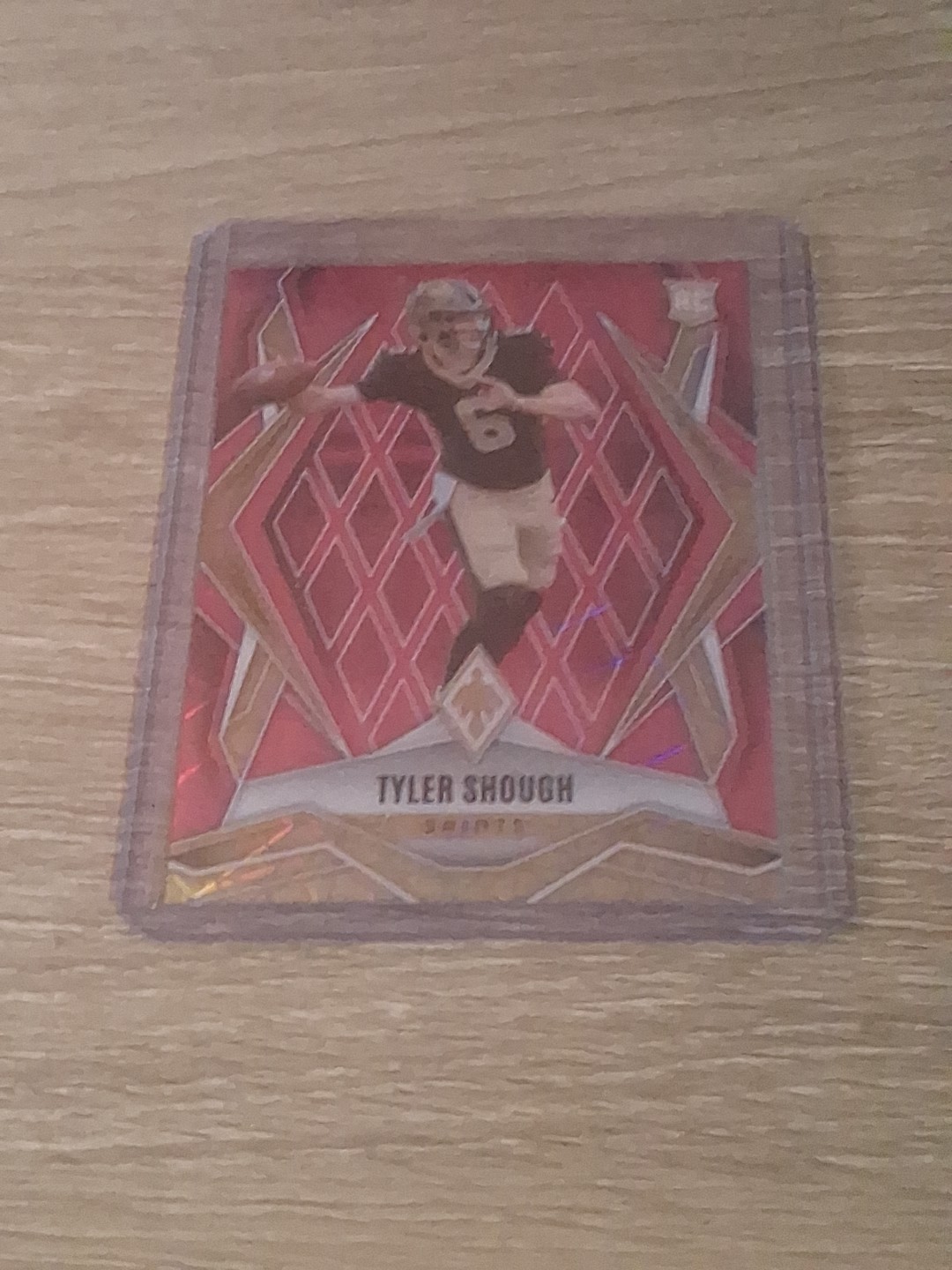 2025 Panini Phoenix Tyler Shough Rookie #169 Pink Lazer /149
