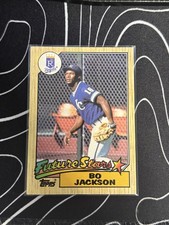 Topps 1987 Bo Jackson Future Stars #170 Kansas City Royals Baseball Card