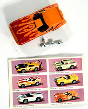 vtg Vega Van Gasser 1759 AFX slot car toy flames
