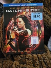 The Hunger Games: Catching Fire (Blu-ray + DVD + Digital) Brand New Slipcover
