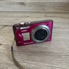 Casio Exilim EX-H10 Digital Camera 12.1MP 10x Zoom in PINK - UNTESTED NO BATTERY