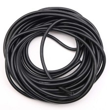 50 FT Black Latex Rubber Tubing,3/8in OD 1/4in ID 3/8''OD 1/4''ID 50FT,