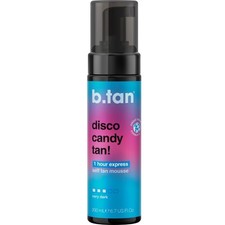 b.tan Dark Self Tanner Mousse  Disco Candy Tan - Best, 1 Hour Express Sunless