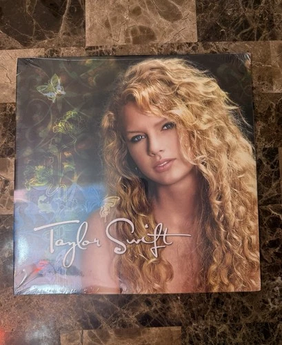 SEALED Taylor Swift Debut 2 LP Black Vinyl Self-Titled Album [SHIPS NEXT DAY]