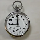 Seiko Precision 15J Railway Pocket Watch Manual Wind Vintage Collectible