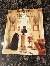 Flair for Living by Charlotte Moss (2008, Hardcover)