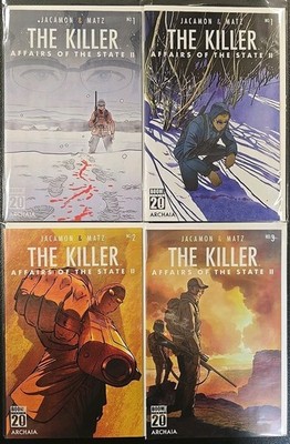 The Killer:Affairs of the State 11 #1-3 Lot of 4 Comics Boom Studios 2025
