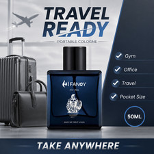 50ML Men's Perfume Spray Portable Cologne Long Lasting Travel Size Gift US