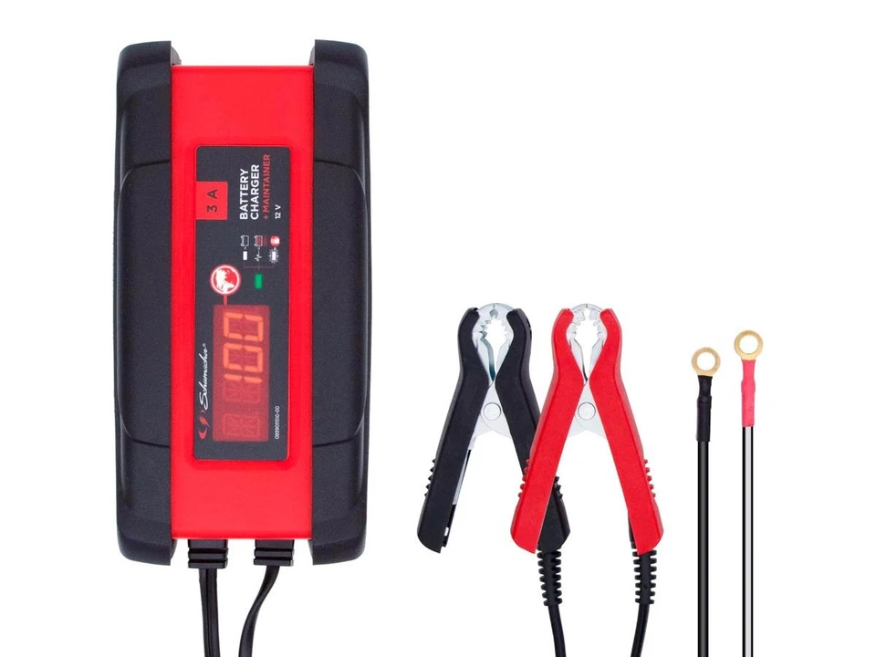 CARGADOR DE BATERÍA SCHUMACHER + MANTENEDOR 12V 3A SPI3 Foto 2 de 4