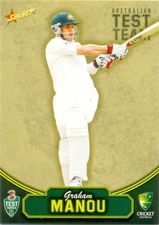 2009/2010 Select Cricket Australia Card #17 - Graham Manou - TEST TEAM
