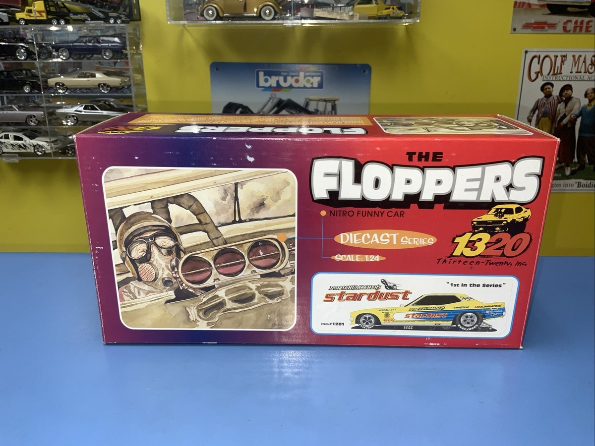 THE FLOPPERS 1320 NITRO FUNNY CAR DON SCHUMACHER'S STARDUST 1 of
