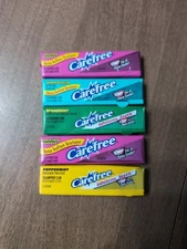 Vintage 1990's Carefree Sugarfree Gum From Nabisco