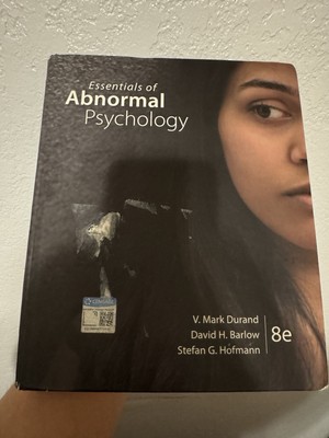 Essentials of Abnormal Psychology V. Mark Durand David H. Barlow 8e 8th Edition