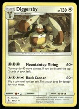 Diggersby 98/131 Uncommon Forbidden Light Pokemon Lightly Played