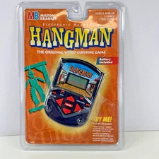 Milton Bradley Electronic Handheld Hangman 1997 – Read Description