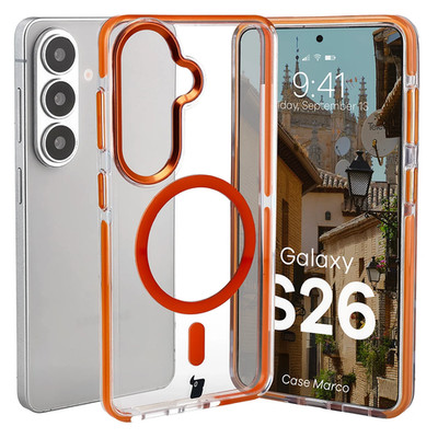 Handyhülle für Galaxy S26 Bizon Case Cover Schutzhülle Etui Hülle Transparent