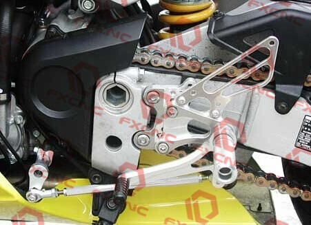 CNC Adjust Rearsets Footpegs Footests Fits CBR954RR CBR929RR 2000-2003 GP Shift - Picture 11 of 12