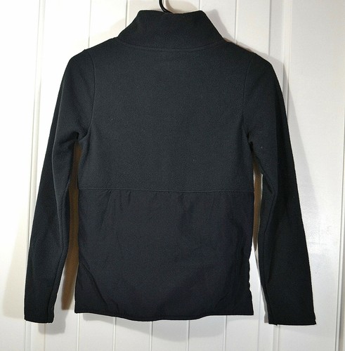 NWT YOUTH GIRLS UNDER ARMOUR BLACK BUTTONS HIGH NECK JACKET SZ M - Picture 6 of 7