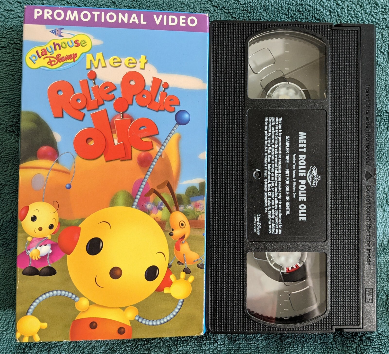 Meet Rolie Polie Olie Playhouse Disney VHS Grelly USA