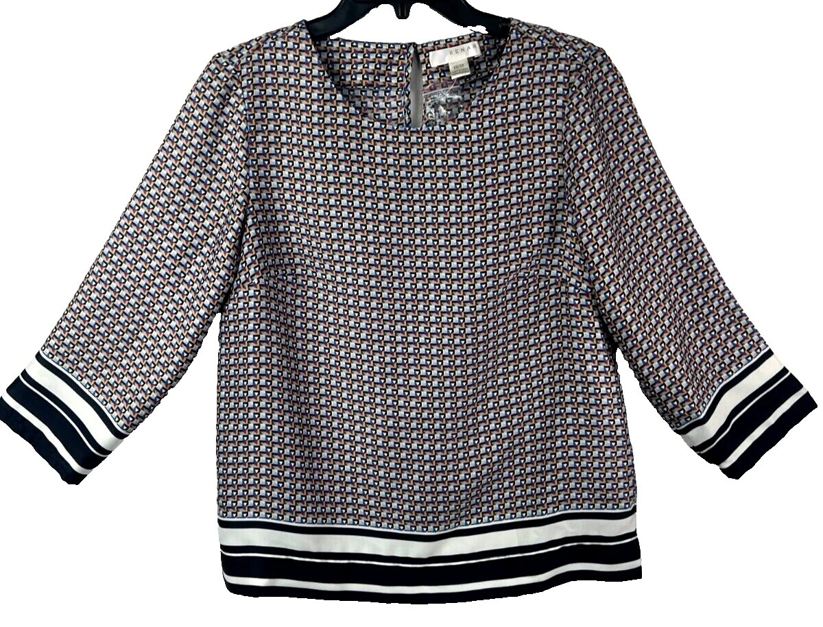 Blusas Femininas Kenar Geométrico