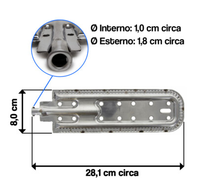 Bruciatore A Gas A Infrarossi In Ceramica 41x8cm - Per Catering, Grigliate E Essiccazione - Foto 12