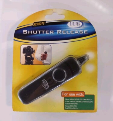Digital Concepts Remote Shutter Release for Use w/Nikon Kodak Fuji NEW OLD STOCK