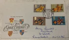 GB QEII 1974 Great Britons Post Office FDC Bannockburn SHS With Insert Cat £40+