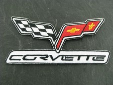 Patches Aufbügler Aufnäher Chevrolet Chevy Corvette Flags Logo General Motors
